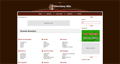 Desktop Screenshot of directoryritz.com